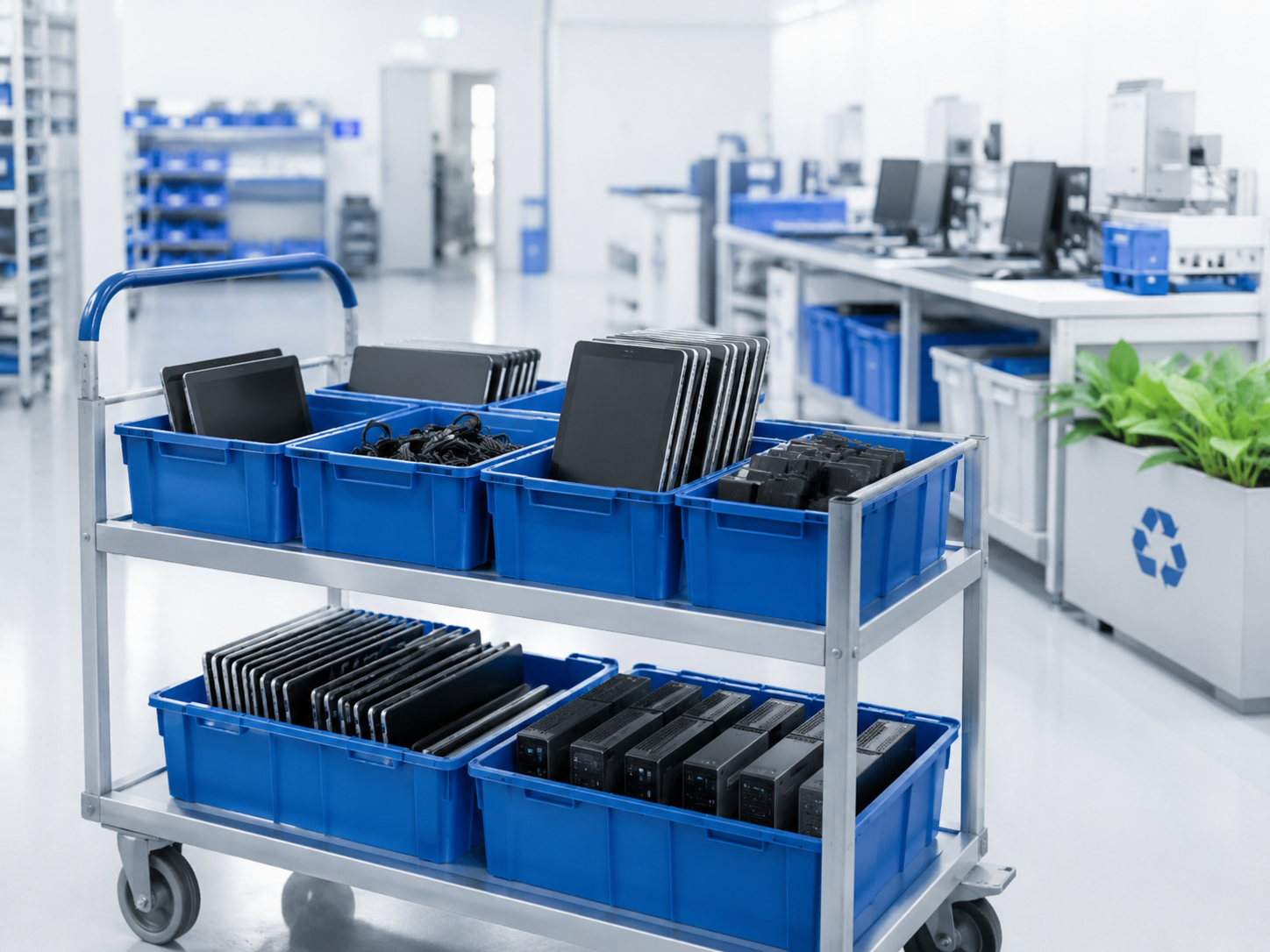 Responsible handling and redistribution of IT assets